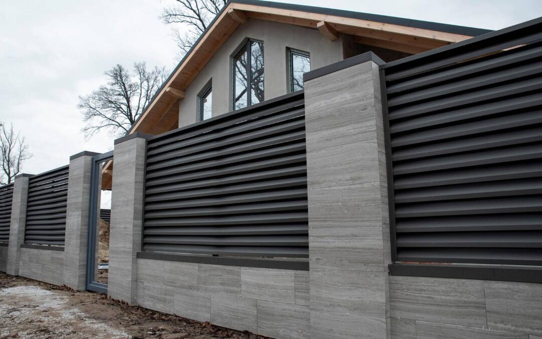 Ogrodzenie z bloczków – elegancja i wytrzymałość w jednym